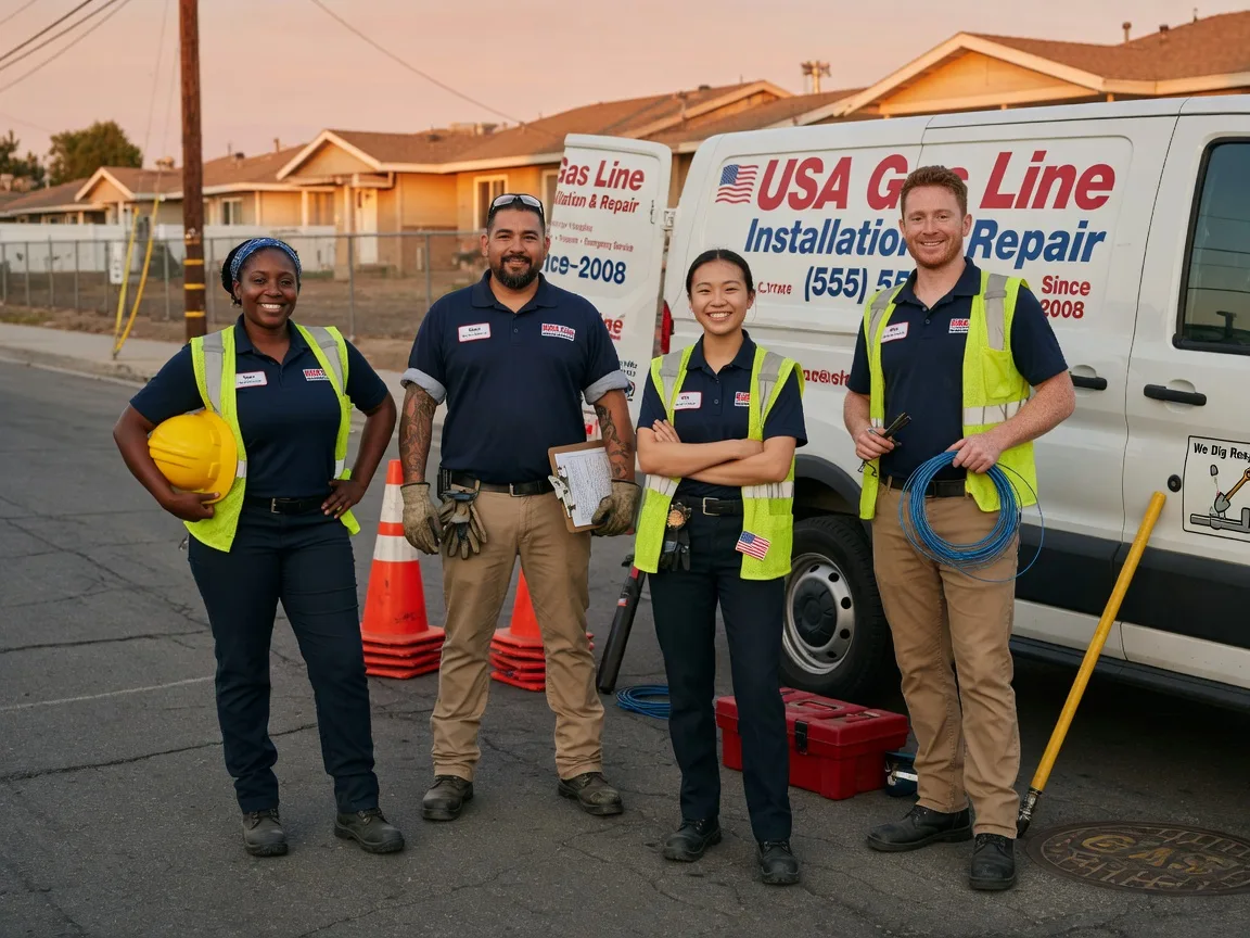 Gas Line Installation company in Mechanicstown, OH
